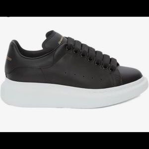 Alexander Black Leather Women’s Sneaker